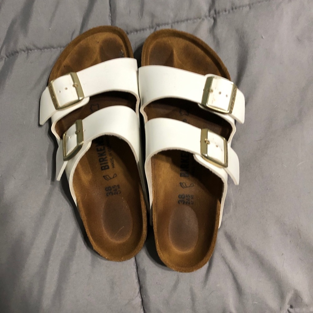 White Birkenstock’s